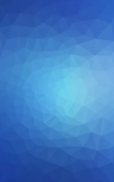 Patrón de diseño poligonal azul, que consisten en triángulos y gradiente en estilo origami . —  Fotos de Stock