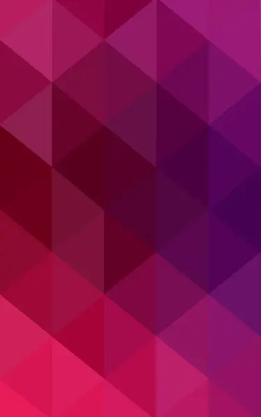 Modèle polygonal violet foncé, rose, qui se composent de triangles et de dégradés dans le style origami — Photo