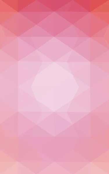Modèle de conception polygonale rose, qui se composent de triangles et de dégradé dans le style origami . — Photo