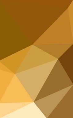 Degrade, arka planda origami stil ve üçgen oluşur turuncu poligonal desen.