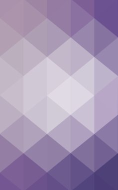 Üçgenler ve degrade origami tarzında oluşan hafif mor poligonal tasarım deseni