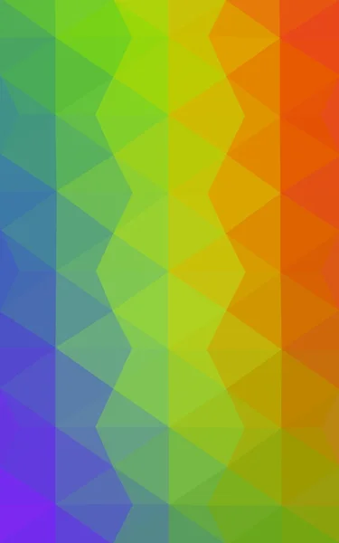 Multicolor polygonal design pattern, which consist of triangles and gradient in origami style. — Stock Photo, Image