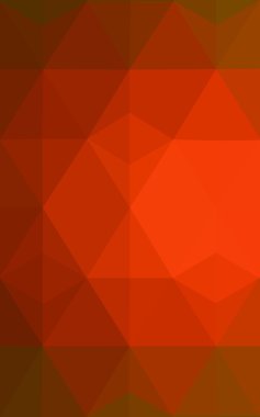 Üçgenler ve degrade origami tarzı oluşur çok renkli koyu kırmızı, yeşil köşeli tasarım deseni.