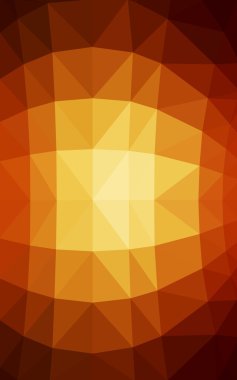 Üçgenler ve degrade origami tarzı oluşur koyu kırmızı köşeli tasarım deseni