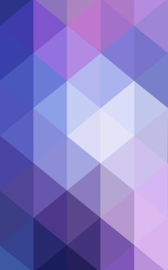 Pembe, mavi köşeli tasarım deseni, hangi üçgenler ve degrade origami tarzında oluşan ışık