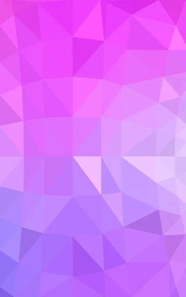 三角形と折り紙スタイルの勾配から成っている光ピンク多角形デザイン パターン — ストック写真