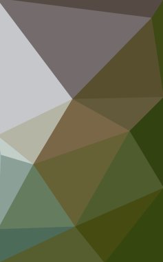 Üçgenler ve degrade origami tarzı oluşur çok renkli kırmızı, yeşil köşeli tasarım deseni.