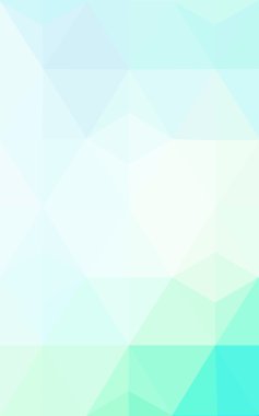 Üçgenler ve degrade origami tarzı oluşur mavi köşeli tasarım deseni.