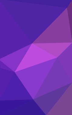 Üçgenler ve degrade origami tarzı oluşur çok renkli mor, pembe poligonal tasarım deseni.