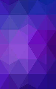 Üçgenler ve degrade origami tarzı oluşur çok renkli mavi, kırmızı kenarlı tasarım deseni.