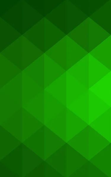 Jasny zielony wzór wielokątne, które składają się z trójkątów i gradientu w stylu origami — Zdjęcie stockowe