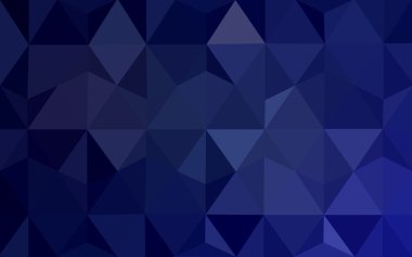 Üçgenler ve degrade origami tarzında oluşan koyu mor kenarlı tasarım deseni