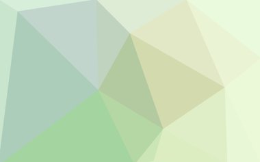 Üçgenler ve degrade origami tarzı oluşur yeşil köşeli tasarım deseni.