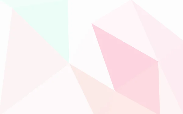 三角形と折り紙スタイルの勾配から成っている多色ピンク、黄色多角形デザイン パターン. — ストックベクタ