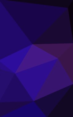 Üçgenler ve degrade origami tarzı oluşur çok renkli koyu mor, pembe poligonal tasarım deseni.