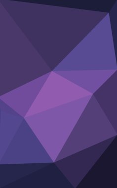Üçgenler ve degrade origami tarzı oluşur mor kenarlı tasarım deseni.