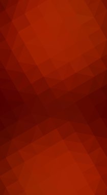 Üçgenler ve degrade origami tarzında oluşan koyu kırmızı köşeli tasarım illüstrasyon.