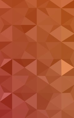 Üçgenler ve degrade origami tarzı oluşur kırmızı köşeli tasarım deseni.