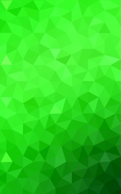 Üçgenler ve degrade origami tarzı oluşur yeşil köşeli tasarım deseni.