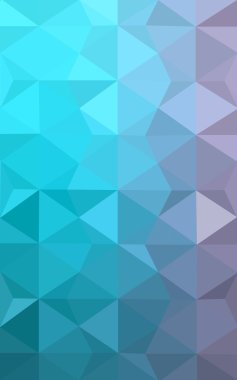 Üçgenler ve degrade origami tarzı oluşur çok renkli pembe, mavi köşeli tasarım deseni.