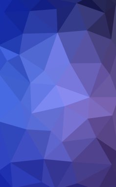 Üçgenler ve degrade origami tarzında oluşan hafif mor poligonal tasarım deseni