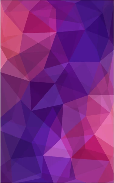Patrón de diseño poligonal de color rosa oscuro, amarillo, que consiste en triángulos y gradiente en estilo origami — Foto de Stock
