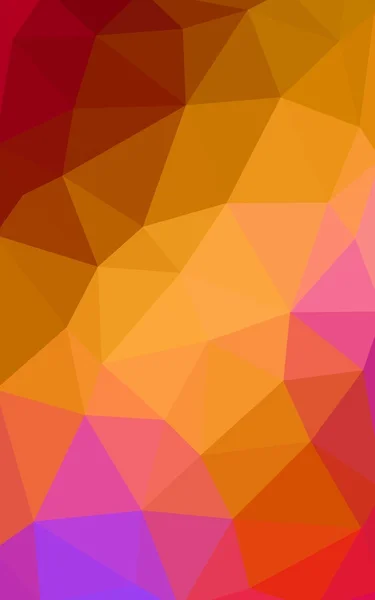 Patrón de diseño poligonal multicolor claro, que consiste en triángulos y gradiente en estilo origami —  Fotos de Stock