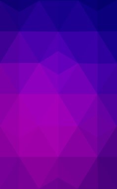 Üçgenler ve degrade origami tarzı oluşur çok renkli koyu mor, pembe poligonal tasarım deseni.