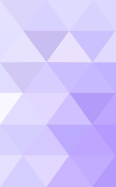 Üçgenler ve degrade origami tarzı oluşur mor kenarlı tasarım deseni.