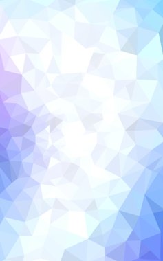 Üçgenler ve degrade origami tarzı oluşur çok renkli pembe, mavi köşeli tasarım deseni.