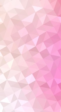 Üçgenler ve degrade origami tarzı oluşur çok renkli pembe, sarı poligonal tasarım illüstrasyon.
