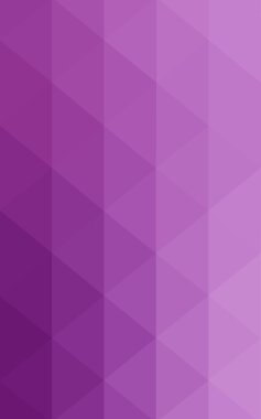 Üçgenler ve degrade origami tarzında oluşan hafif pembe poligonal tasarım deseni