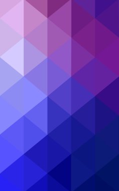 Pembe, mavi köşeli tasarım deseni, hangi üçgenler ve degrade origami tarzında oluşan ışık