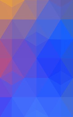 Üçgenler ve degrade origami tarzı oluşur çok renkli köşeli tasarım deseni.