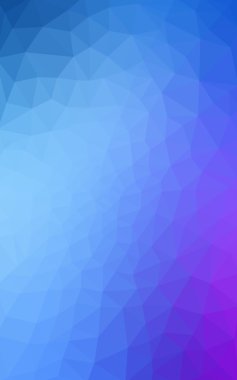 Üçgenler ve degrade origami tarzı oluşur çok renkli pembe, mavi köşeli tasarım deseni.