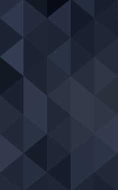 Üçgenler ve degrade origami tarzında oluşan ışık gri köşeli tasarım deseni