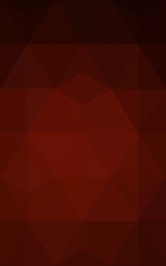 Üçgenler ve degrade origami tarzı oluşur koyu kırmızı köşeli tasarım deseni.