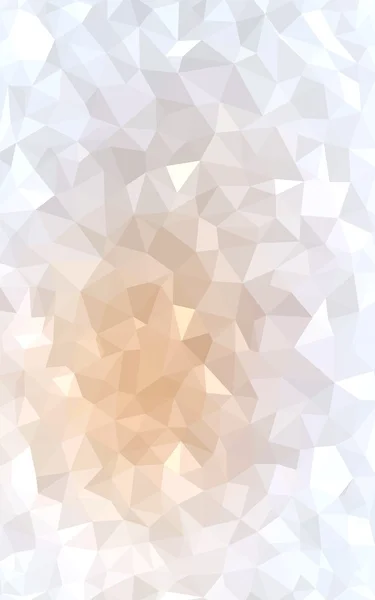 Light orange polygonal design pattern,which consist of triangles and gradient in origami style