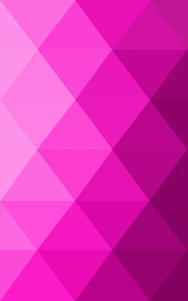 Różowy wzór wieloboczne, które składają się z trójkątów i gradientu w stylu origami. — Zdjęcie stockowe