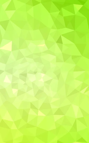 Patrón de diseño poligonal multicolor verde, amarillo, naranja, que consiste en triángulos y gradiente en estilo origami . —  Fotos de Stock