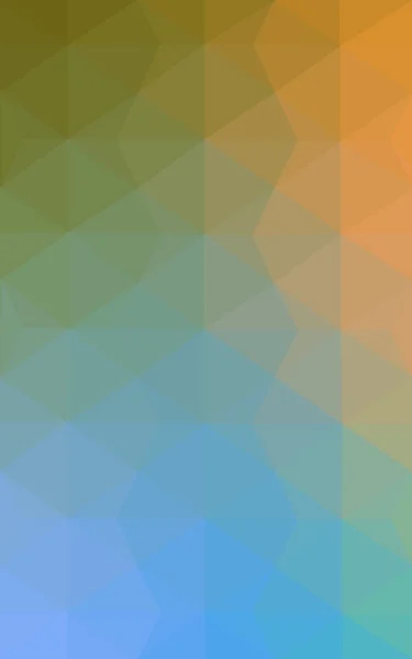 Multicolor zielony, niebieski wielokątne wzór, który składa się z trójkątów i gradientu w stylu origami. — Zdjęcie stockowe