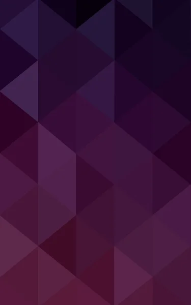 Tmavě fialové polygonální návrhový vzor, skládá z trojúhelníků a gradient v origami stylu — Stock fotografie