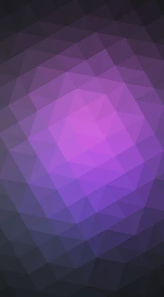 Purple polygonal design illustration, which consist of triangles and gradient in origami style. — Stock Photo, Image
