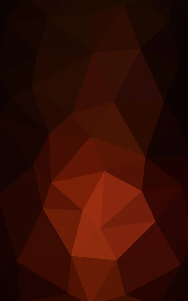 Padrão de design poligonal vermelho escuro, que consistem em triângulos e gradiente no estilo origami — Fotografia de Stock