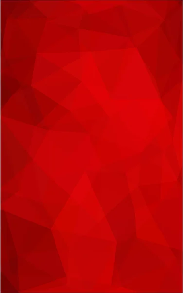 Modèle de conception polygonale rouge foncé, qui se composent de triangles et de dégradé dans le style origami — Photo