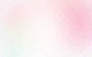 Üçgenler ve degrade origami tarzı oluşur çok renkli pembe, sarı poligonal tasarım deseni.