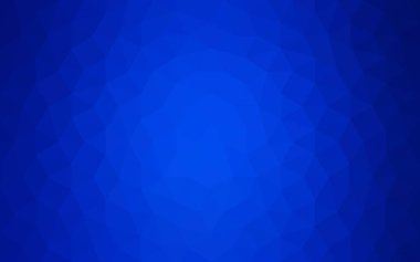 Üçgenler ve degrade origami tarzı oluşur mavi köşeli tasarım deseni.