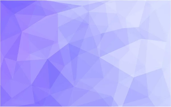 Patrón de diseño poligonal púrpura claro, que consiste en triángulos — Vector de stock