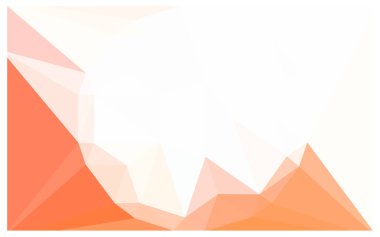 Açık turuncu güzel geometrik Gemstone renkli merkezinde büyük bir elmas ile.