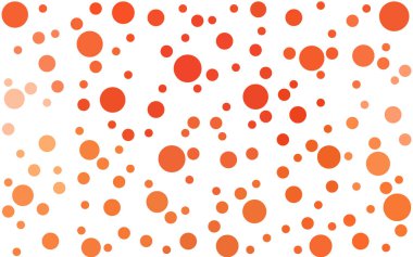 Açık kırmızı soyut daireler. Sanat vektör arka plan